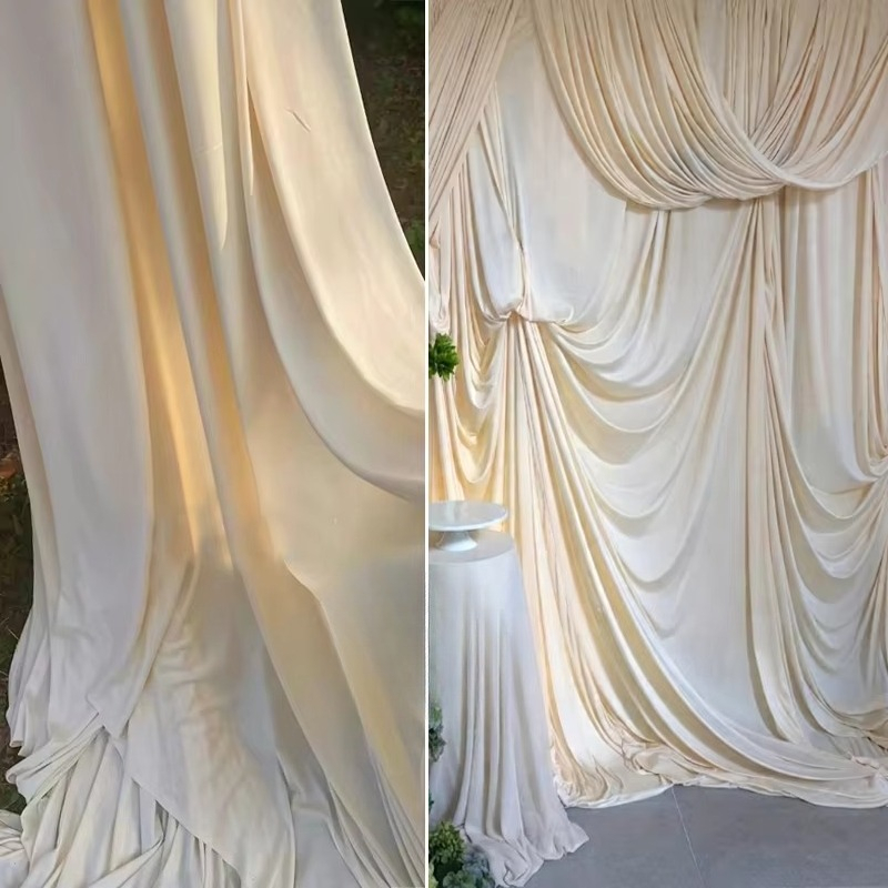 Tela Elástica de Seda de Leche - Curtain Curtain reseña y precio