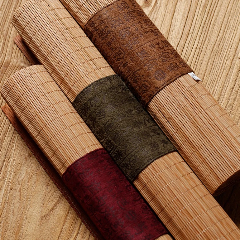 Mantel de Té de Bambú y Lino,  - Table Runner reseña y precio