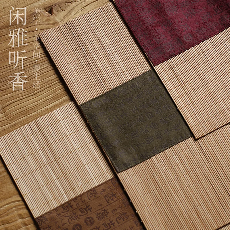 Mantel de Té de Bambú y Lino,  - Table Runner reseña y precio