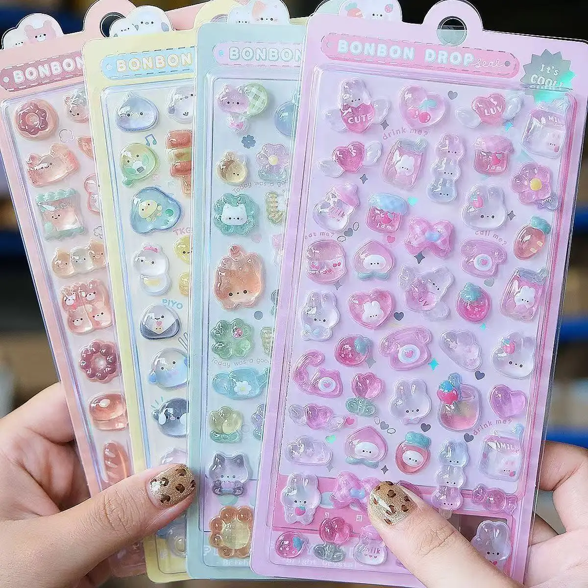 Pegatinas de Resina 3D Kawaii  - Wall Sticker reseña y precio