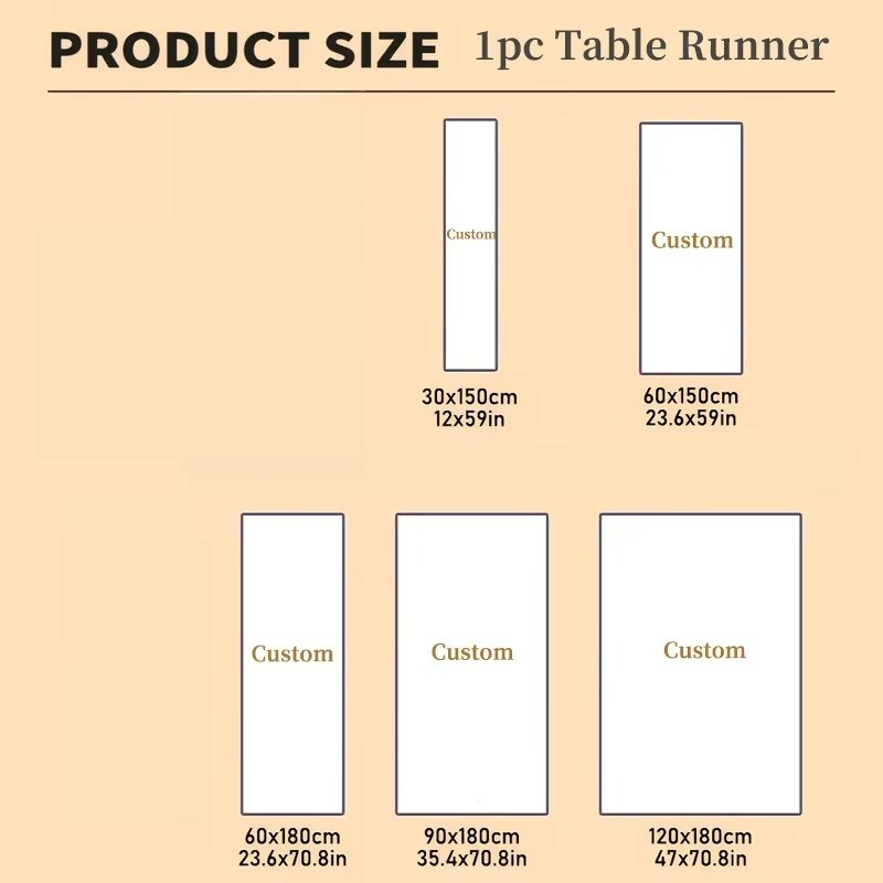 Manteles de poliéster personal - Table Runner reseña y precio