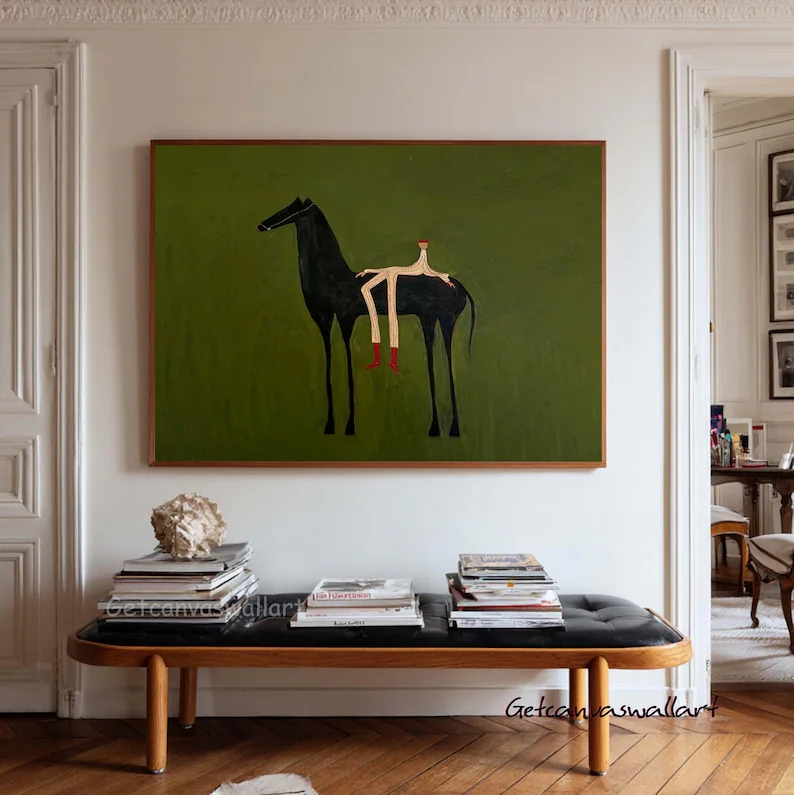 Cuadro moderno abstracto de ca - Interior Design Living Room reseña y precio