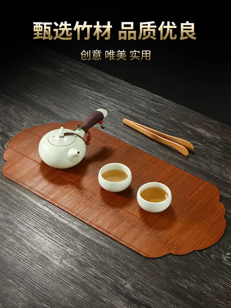 Asiento de té de bambú, mantel - Table Runner reseña y precio